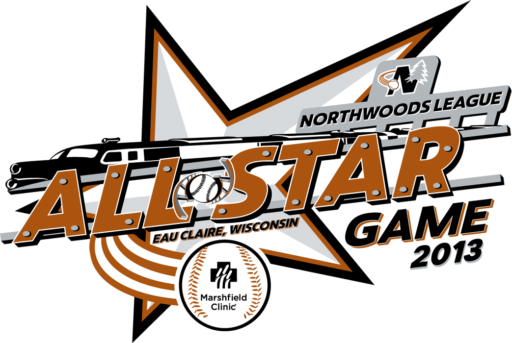 Northwoods League All-Star Game 2013 Primary Logo iron on transfers for T-shirts